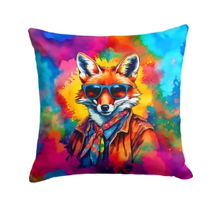 NEW Hippie Animal Fox Throw Pillow Machine Washable, Indoor Outdoor Decorative Pillow for Couch, Bed or Patio, 18Hx18W NEW Hippie Animal Fox Throw Pillow Machine Washable, Indoor Outdoor Decorative Pillow for Couch, Bed or Patio, 18Hx18W
