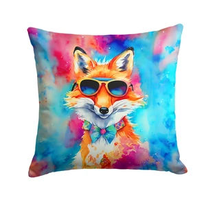 NEW Hippie Animal Fox Throw Pillow Machine Washable, Indoor Outdoor Decorative Pillow for Couch, Bed or Patio, 18Hx18W NEW Hippie Animal Fox Throw Pillow Machine Washable, Indoor Outdoor Decorative Pillow for Couch, Bed or Patio, 18Hx18W