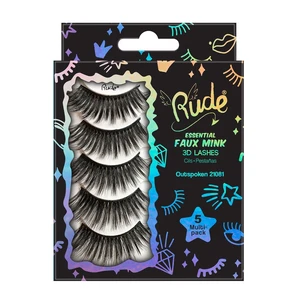 Rude Essential Faux Mink 3D Lashes 5 Multi-Pack(D0102H2cYMV) Rude Essential Faux Mink 3D Lashes 5 Multi-Pack(D0102H2cYMV)