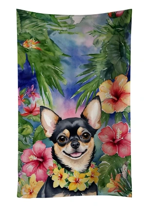 Chihuahua Luau Kitchen Towel Dish Cloths Guest Hand Towel Decorative Bathroom Towel for Face,Tea, Dishcloth, Kitchen and Bath Chihuahua Luau Kitchen Towel Dish Cloths Guest Hand Towel Decorative Bathroom Towel for Face,Tea, Dishcloth, Kitchen and Bath
