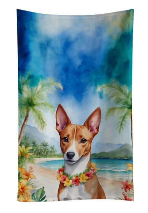 Basenji Luau Kitchen Towel Dish Cloths Guest Hand Towel Decorative Bathroom Towel for Face,Tea, Dishcloth, Kitchen and Bath Basenji Luau Kitchen Towel Dish Cloths Guest Hand Towel Decorative Bathroom Towel for Face,Tea, Dishcloth, Kitchen and Bath