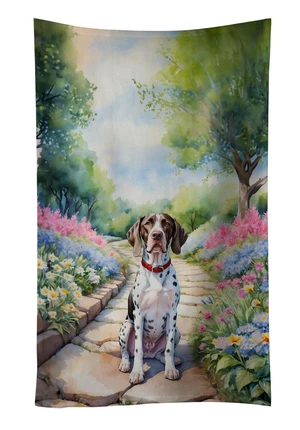 Pointer Spring Path Kitchen Towel Dish Cloths Guest Hand Towel Decorative Bathroom Towel for Face,Tea, Dishcloth, Kitchen and Bath Pointer Spring Path Kitchen Towel Dish Cloths Guest Hand Towel Decorative Bathroom Towel for Face,Tea, Dishcloth, Kitchen and Bath