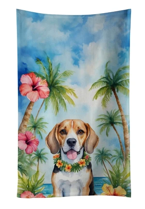 Beagle Luau Kitchen Towel Dish Cloths Guest Hand Towel Decorative Bathroom Towel for Face,Tea, Dishcloth, Kitchen and Bath Beagle Luau Kitchen Towel Dish Cloths Guest Hand Towel Decorative Bathroom Towel for Face,Tea, Dishcloth, Kitchen and Bath