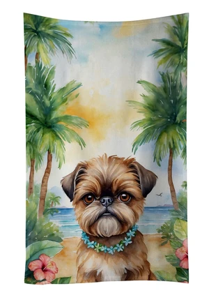 Brussels Griffon Luau Kitchen Towel Dish Cloths Guest Hand Towel Decorative Bathroom Towel for Face,Tea, Dishcloth, Kitchen and Bath Brussels Griffon Luau Kitchen Towel Dish Cloths Guest Hand Towel Decorative Bathroom Towel for Face,Tea, Dishcloth, Kitchen and Bath