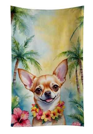 Chihuahua Luau Kitchen Towel Dish Cloths Guest Hand Towel Decorative Bathroom Towel for Face,Tea, Dishcloth, Kitchen and Bath Chihuahua Luau Kitchen Towel Dish Cloths Guest Hand Towel Decorative Bathroom Towel for Face,Tea, Dishcloth, Kitchen and Bath