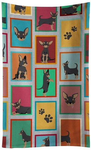 Lots of Black and Tan Chihuahua Kitchen Towel Dish Cloths Guest Hand Towel Decorative Bathroom Towel for Face,Tea, Dishcloth, Kitchen and Bath Lots of Black and Tan Chihuahua Kitchen Towel Dish Cloths Guest Hand Towel Decorative Bathroom Towel for Face,Tea, Dishcloth, Kitchen and Bath