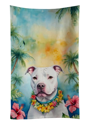 NEW Pit Bull Terrier Luau Kitchen Towel Dish Cloths Guest Hand Towel Decorative Bathroom Towel for Face,Tea, Dishcloth, Kitchen and Bath NEW Pit Bull Terrier Luau Kitchen Towel Dish Cloths Guest Hand Towel Decorative Bathroom Towel for Face,Tea, Dishcloth, Kitchen and Bath