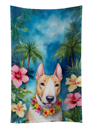 NEW English Bull Terrier Luau Kitchen Towel Dish Cloths Guest Hand Towel Decorative Bathroom Towel for Face,Tea, Dishcloth, Kitchen and Bath NEW English Bull Terrier Luau Kitchen Towel Dish Cloths Guest Hand Towel Decorative Bathroom Towel for Face,Tea, Dishcloth, Kitchen and Bath