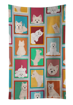 Lots of Westie Kitchen Towel Dish Cloths Guest Hand Towel Decorative Bathroom Towel for Face,Tea, Dishcloth, Kitchen and Bath Lots of Westie Kitchen Towel Dish Cloths Guest Hand Towel Decorative Bathroom Towel for Face,Tea, Dishcloth, Kitchen and Bath