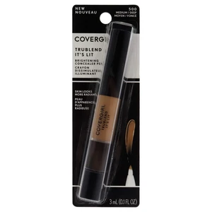 COVERGIRL Trublend It's Lit Concealer, Medium/Deep D1-D5, 0.10 Ounce COVERGIRL Trublend It's Lit Concealer, Medium/Deep D1-D5, 0.10 Ounce
