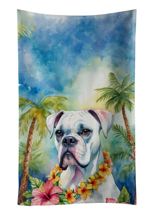 White Boxer Luau Kitchen Towel Dish Cloths Guest Hand Towel Decorative Bathroom Towel for Face,Tea, Dishcloth, Kitchen and Bath White Boxer Luau Kitchen Towel Dish Cloths Guest Hand Towel Decorative Bathroom Towel for Face,Tea, Dishcloth, Kitchen and Bath