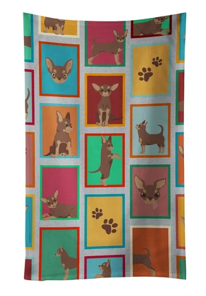 Lots of Chocolate Chihuahua Kitchen Towel Dish Cloths Guest Hand Towel Decorative Bathroom Towel for Face,Tea, Dishcloth, Kitchen and Bath Lots of Chocolate Chihuahua Kitchen Towel Dish Cloths Guest Hand Towel Decorative Bathroom Towel for Face,Tea, Dishcloth, Kitchen and Bath