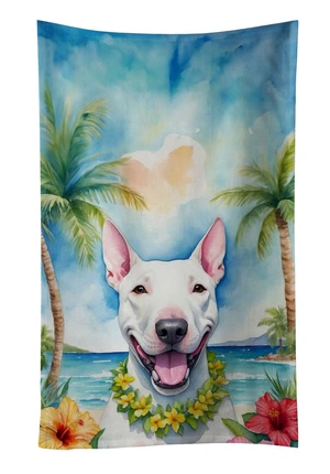 NEW Bull Terrier Luau Kitchen Towel Dish Cloths Guest Hand Towel Decorative Bathroom Towel for Face,Tea, Dishcloth, Kitchen and Bath NEW Bull Terrier Luau Kitchen Towel Dish Cloths Guest Hand Towel Decorative Bathroom Towel for Face,Tea, Dishcloth, Kitchen and Bath