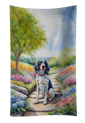 English Setter Spring Path Kitchen Towel Dish Cloths Guest Hand Towel Decorative Bathroom Towel for Face,Tea, Dishcloth, Kitchen and Bath English Setter Spring Path Kitchen Towel Dish Cloths Guest Hand Towel Decorative Bathroom Towel for Face,Tea, Dishcloth, Kitchen and Bath