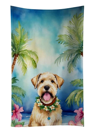 Wheaten Terrier Luau Kitchen Towel Dish Cloths Guest Hand Towel Decorative Bathroom Towel for Face,Tea, Dishcloth, Kitchen and Bath Wheaten Terrier Luau Kitchen Towel Dish Cloths Guest Hand Towel Decorative Bathroom Towel for Face,Tea, Dishcloth, Kitchen and Bath