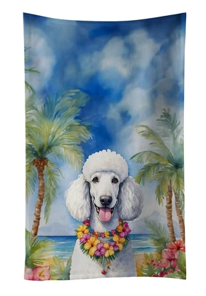 White Poodle Luau Kitchen Towel Dish Cloths Guest Hand Towel Decorative Bathroom Towel for Face,Tea, Dishcloth, Kitchen and Bath White Poodle Luau Kitchen Towel Dish Cloths Guest Hand Towel Decorative Bathroom Towel for Face,Tea, Dishcloth, Kitchen and Bath
