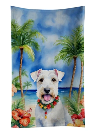 Sealyham Terrier Luau Kitchen Towel Dish Cloths Guest Hand Towel Decorative Bathroom Towel for Face,Tea, Dishcloth, Kitchen and Bath Sealyham Terrier Luau Kitchen Towel Dish Cloths Guest Hand Towel Decorative Bathroom Towel for Face,Tea, Dishcloth, Kitchen and Bath
