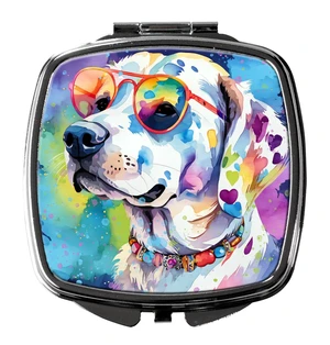 Hippie Dawg Compact Mirror Decorative Travel Makeup Mirror for Women Girls Gifts Pocket Makeup Mirror Folding Handheld Hippie Dawg Compact Mirror Decorative Travel Makeup Mirror for Women Girls Gifts Pocket Makeup Mirror Folding Handheld
