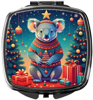 Koala Christmas Compact Mirror Decorative Travel Makeup Mirror for Women Girls Gifts Pocket Makeup Mirror Folding Handheld Koala Christmas Compact Mirror Decorative Travel Makeup Mirror for Women Girls Gifts Pocket Makeup Mirror Folding Handheld