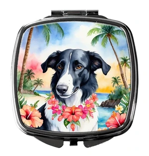 Borzoi Luau Compact Mirror Decorative Travel Makeup Mirror for Women Girls Gifts Pocket Makeup Mirror Folding Handheld Borzoi Luau Compact Mirror Decorative Travel Makeup Mirror for Women Girls Gifts Pocket Makeup Mirror Folding Handheld