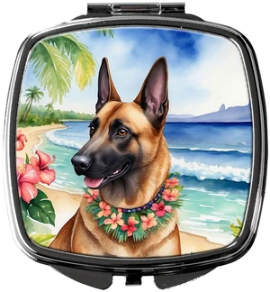 Belgian Malinois Luau Compact Mirror Decorative Travel Makeup Mirror for Women Girls Gifts Pocket Makeup Mirror Folding Handheld Belgian Malinois Luau Compact Mirror Decorative Travel Makeup Mirror for Women Girls Gifts Pocket Makeup Mirror Folding Handheld