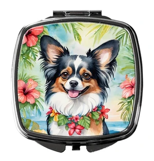 Papillon Luau Compact Mirror Decorative Travel Makeup Mirror for Women Girls Gifts Pocket Makeup Mirror Folding Handheld Papillon Luau Compact Mirror Decorative Travel Makeup Mirror for Women Girls Gifts Pocket Makeup Mirror Folding Handheld