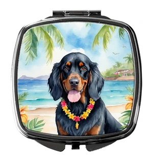 Gordon Setter Luau Compact Mirror Decorative Travel Makeup Mirror for Women Girls Gifts Pocket Makeup Mirror Folding Handheld Gordon Setter Luau Compact Mirror Decorative Travel Makeup Mirror for Women Girls Gifts Pocket Makeup Mirror Folding Handheld