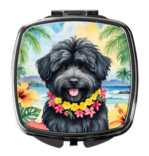 Puli Luau Compact Mirror Decorative Travel Makeup Mirror for Women Girls Gifts Pocket Makeup Mirror Folding Handheld Puli Luau Compact Mirror Decorative Travel Makeup Mirror for Women Girls Gifts Pocket Makeup Mirror Folding Handheld