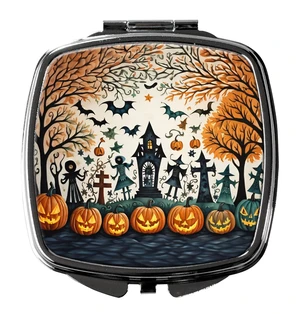 Papel Picado Skeletons Spooky Halloween Compact Mirror Decorative Travel Makeup Mirror for Women Girls Gifts Pocket Makeup Mirror Folding Handheld Papel Picado Skeletons Spooky Halloween Compact Mirror Decorative Travel Makeup Mirror for Women Girls Gifts Pocket Makeup Mirror Folding Handheld