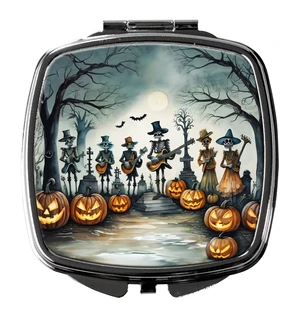 Mariachi Skeleton Band Spooky Halloween Compact Mirror Decorative Travel Makeup Mirror for Women Girls Gifts Pocket Makeup Mirror Folding Handheld Mariachi Skeleton Band Spooky Halloween Compact Mirror Decorative Travel Makeup Mirror for Women Girls Gifts Pocket Makeup Mirror Folding Handheld