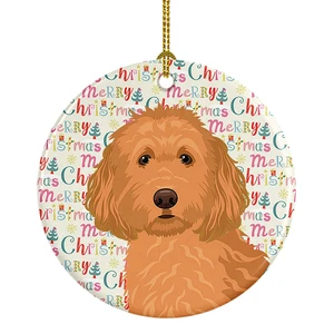 Doodle Red #1 Christmas Ceramic Ornament Christmas Tree Hanging Decorations for Home Christmas Holiday, Party, Gift, 3 in, Multicolor Doodle Red #1 Christmas Ceramic Ornament Christmas Tree Hanging Decorations for Home Christmas Holiday, Party, Gift, 3 in, Multicolor