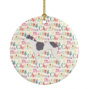 Greyhound Merry Christmas Ceramic Ornament Christmas Tree Hanging Decorations for Home Christmas Holiday, Party, Gift, 3 in, Multicolor Greyhound Merry Christmas Ceramic Ornament Christmas Tree Hanging Decorations for Home Christmas Holiday, Party, Gift, 3 in, Multicolor