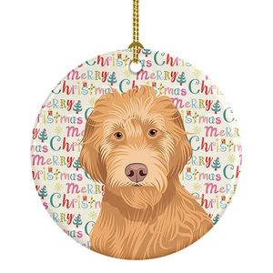 Doodle Liver #2 Christmas Ceramic Ornament Christmas Tree Hanging Decorations for Home Christmas Holiday, Party, Gift, 3 in, Multicolor Doodle Liver #2 Christmas Ceramic Ornament Christmas Tree Hanging Decorations for Home Christmas Holiday, Party, Gift, 3 in, Multicolor