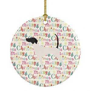 English Pointer Merry Christmas Ceramic Ornament Christmas Tree Hanging Decorations for Home Christmas Holiday, Party, Gift, 3 in, Multicolor English Pointer Merry Christmas Ceramic Ornament Christmas Tree Hanging Decorations for Home Christmas Holiday, Party, Gift, 3 in, Multicolor