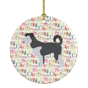 Pumi Merry Christmas Ceramic Ornament Christmas Tree Hanging Decorations for Home Christmas Holiday, Party, Gift, 3 in, Multicolor Pumi Merry Christmas Ceramic Ornament Christmas Tree Hanging Decorations for Home Christmas Holiday, Party, Gift, 3 in, Multicolor