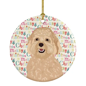 Doodle Fawn #1 Christmas Ceramic Ornament Christmas Tree Hanging Decorations for Home Christmas Holiday, Party, Gift, 3 in, Multicolor Doodle Fawn #1 Christmas Ceramic Ornament Christmas Tree Hanging Decorations for Home Christmas Holiday, Party, Gift, 3 in, Multicolor