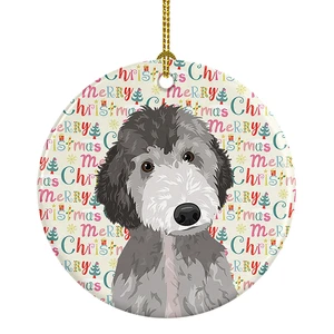 Doodle Silver #1 Christmas Ceramic Ornament Christmas Tree Hanging Decorations for Home Christmas Holiday, Party, Gift, 3 in, Multicolor Doodle Silver #1 Christmas Ceramic Ornament Christmas Tree Hanging Decorations for Home Christmas Holiday, Party, Gift, 3 in, Multicolor