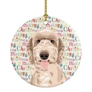 Doodle Fawn #5 Christmas Ceramic Ornament Christmas Tree Hanging Decorations for Home Christmas Holiday, Party, Gift, 3 in, Multicolor Doodle Fawn #5 Christmas Ceramic Ornament Christmas Tree Hanging Decorations for Home Christmas Holiday, Party, Gift, 3 in, Multicolor