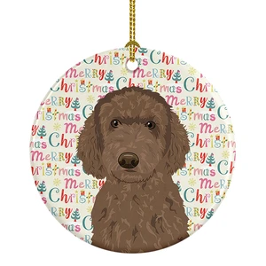 Doodle Chocolate #2 Christmas Ceramic Ornament Christmas Tree Hanging Decorations for Home Christmas Holiday, Party, Gift, 3 in, Multicolor Doodle Chocolate #2 Christmas Ceramic Ornament Christmas Tree Hanging Decorations for Home Christmas Holiday, Party, Gift, 3 in, Multicolor