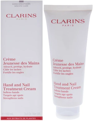 Hand and Nail Treatment Cream by Clarins for Unisex - 3.4 oz Cream (Tester) Hand and Nail Treatment Cream by Clarins for Unisex - 3.4 oz Cream (Tester)