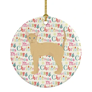 German Rex #2 Cat Christmas Ceramic Ornament Christmas Tree Hanging Decorations for Home Christmas Holiday, Party, Gift, 3 in, Multicolor German Rex #2 Cat Christmas Ceramic Ornament Christmas Tree Hanging Decorations for Home Christmas Holiday, Party, Gift, 3 in, Multicolor