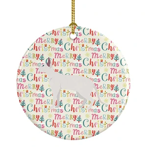 Peterbald #2 Cat Christmas Ceramic Ornament Christmas Tree Hanging Decorations for Home Christmas Holiday, Party, Gift, 3 in, Multicolor Peterbald #2 Cat Christmas Ceramic Ornament Christmas Tree Hanging Decorations for Home Christmas Holiday, Party, Gift, 3 in, Multicolor