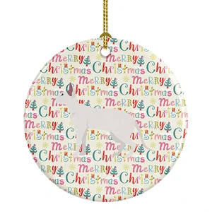 Peterbald #1 Cat Christmas Ceramic Ornament Christmas Tree Hanging Decorations for Home Christmas Holiday, Party, Gift, 3 in, Multicolor Peterbald #1 Cat Christmas Ceramic Ornament Christmas Tree Hanging Decorations for Home Christmas Holiday, Party, Gift, 3 in, Multicolor