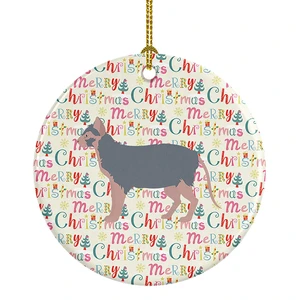 Lykoi #3 Cat Christmas Ceramic Ornament Christmas Tree Hanging Decorations for Home Christmas Holiday, Party, Gift, 3 in, Multicolor Lykoi #3 Cat Christmas Ceramic Ornament Christmas Tree Hanging Decorations for Home Christmas Holiday, Party, Gift, 3 in, Multicolor