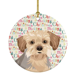 Yorkie Blue and Tan #1 Christmas Ceramic Ornament Christmas Tree Hanging Decorations for Home Christmas Holiday, Party, Gift, 3 in, Multicolor Yorkie Blue and Tan #1 Christmas Ceramic Ornament Christmas Tree Hanging Decorations for Home Christmas Holiday, Party, Gift, 3 in, Multicolor