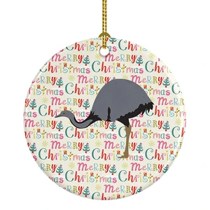 Rhea Christmas Ceramic Ornament Christmas Tree Hanging Decorations for Home Christmas Holiday, Party, Gift, 3 in, Multicolor Rhea Christmas Ceramic Ornament Christmas Tree Hanging Decorations for Home Christmas Holiday, Party, Gift, 3 in, Multicolor