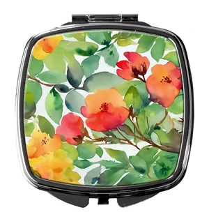 Connecticut Mountain Laurels in Watercolor Compact Mirror Decorative Travel Makeup Mirror for Women Girls Gifts Pocket Makeup Mirror Folding Handheld Connecticut Mountain Laurels in Watercolor Compact Mirror Decorative Travel Makeup Mirror for Women Girls Gifts Pocket Makeup Mirror Folding Handheld