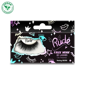 RUDE Essential Faux Mink 3D Lashes(D0102H2BRAV) RUDE Essential Faux Mink 3D Lashes(D0102H2BRAV)
