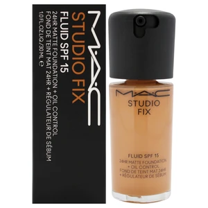 Studio Fix Fluid SPF 15 24Hr Matte Foundation Plus Oil Control -NC45 by MAC for Women - 1 oz Foundation Studio Fix Fluid SPF 15 24Hr Matte Foundation Plus Oil Control -NC45 by MAC for Women - 1 oz Foundation