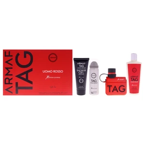 Tag Uomo Rosso Edition Olympiad by Armaf for Men - 4 Pc Gift Set 3.4oz EDP Spray, 3.4oz Shower Gel, 8.4oz Shampoo, 1.7oz Body Spray Tag Uomo Rosso Edition Olympiad by Armaf for Men - 4 Pc Gift Set 3.4oz EDP Spray, 3.4oz Shower Gel, 8.4oz Shampoo, 1.7oz Body Spray